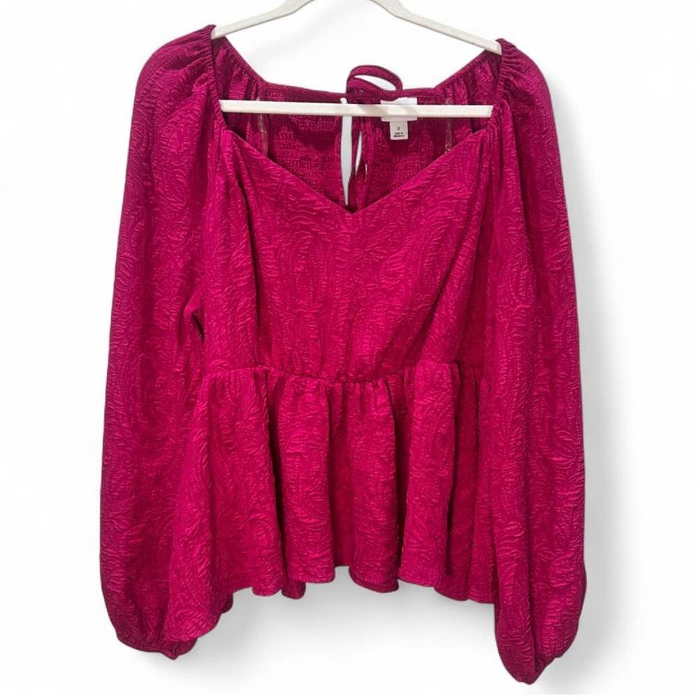 Ava & Viv Pink Blouse